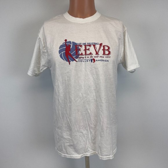 East End Volleyball Big Shot Tour Double Sided T Shirt Size M - Picture 3 of 4